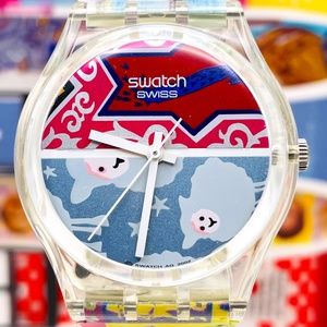 Swatch Watch Club Special 2002 "Lots of Swatch" (GX117) Gents 34mm.